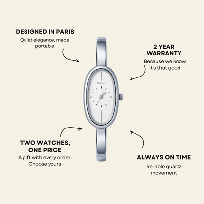 Passy Watch Silver | Sore & Lisse