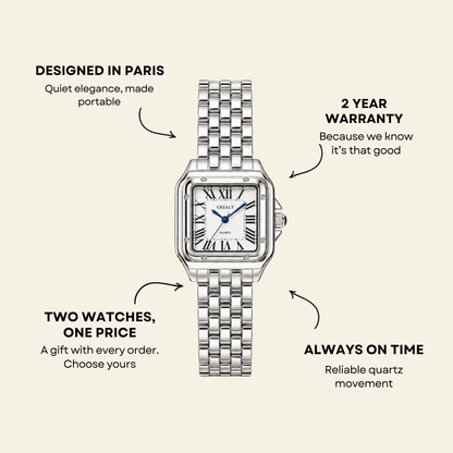 Le Marais Watch Argent | Sore & Lisse
