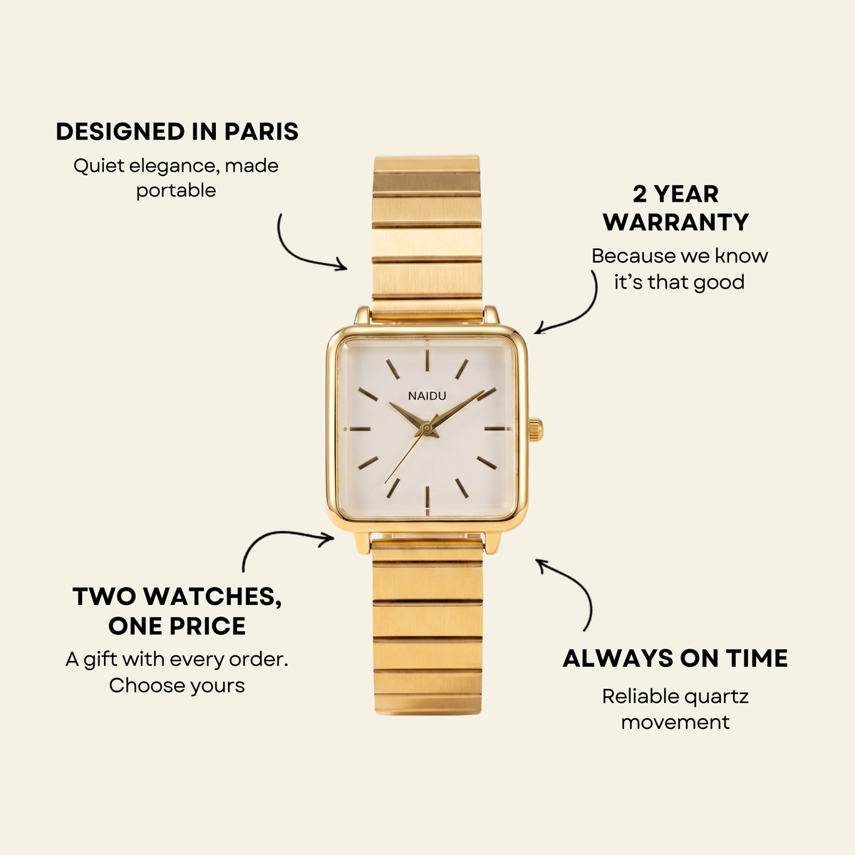 Le Marais Watch Blush | Sore & Lisse